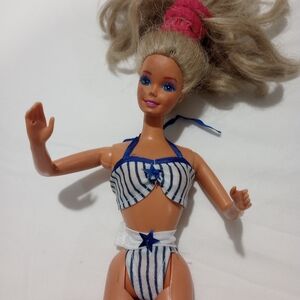 Barbie Vintage Dallas Cowboys Bathing Suit/Skirt Rare No Doll